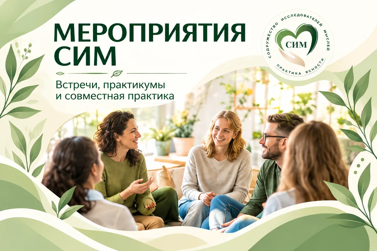 Мероприятия СИМ — встречи, практикумы и совместная практика